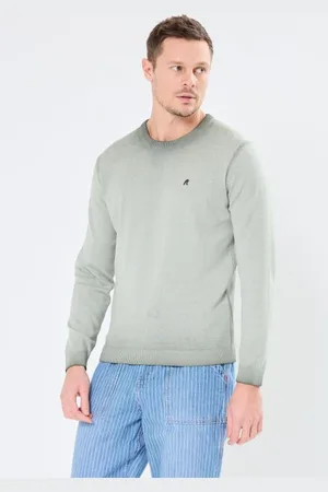 Replay Vêtements pull en coton REGULAR
