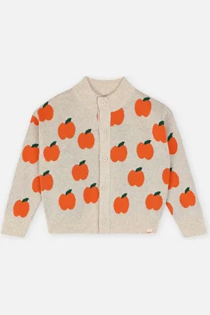 Tiny Cottons Vêtements Apples Mockneck Cardigan