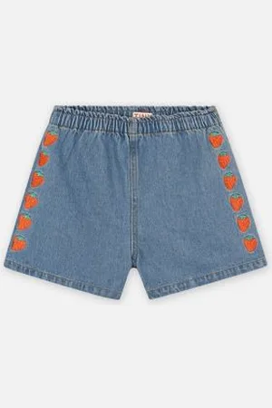 Tiny Cottons Vêtements Strawberries Woven Short