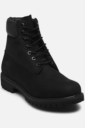Timberland Bottines et boots PREM 6 IN LACE WATERPROOF BOOT BLACK pour Homme