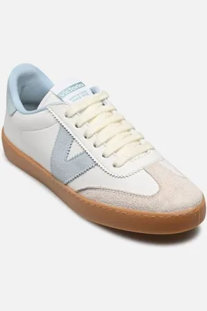 victoria Baskets Berlín Ciclista Efecto Piel & Serraje pour Femme
