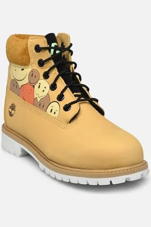 Timberland Bottines et boots PREM 6 IN LACE WATERPROOF BOOT MDYLW MY pour Enfant