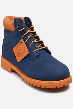 Timberland Bottines et boots PREM 6 IN LACE WATERPROOF BOOT DKBLU pour Enfant