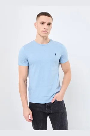 Ralph Lauren Vêtements T-shirt ajusté à col rond en jersey 710671438