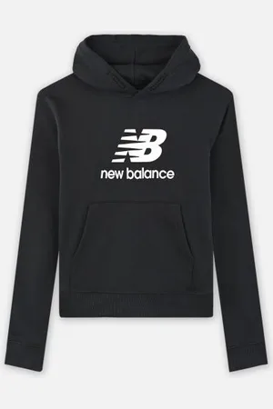 New Balance Vêtements New Balance French Terry Stacked Logo Hoodie