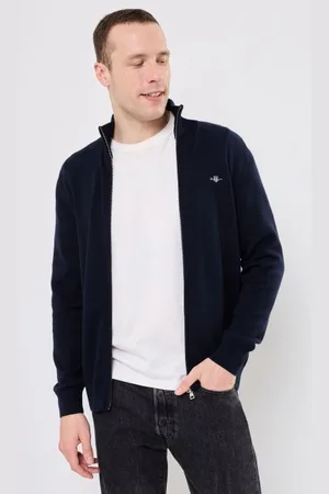 GANT Vêtements CASUAL COTTON ZIP CARDIGAN