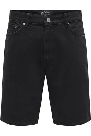 Only & Sons Vêtements ONSFADE BLACK 9087 TAI DNM SHORTS NOOS