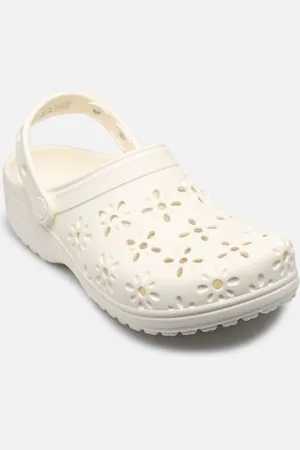 Crocs Mules et sabots Classic Floral Cut Out Clog pour Femme