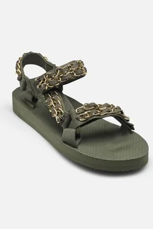Arizona Love Sandales et nu-pieds Trekky Chain pour Femme