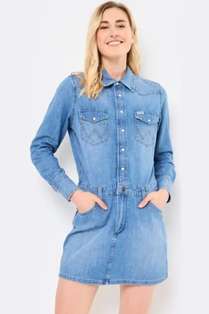Wrangler Vêtements Ls Denim Dress