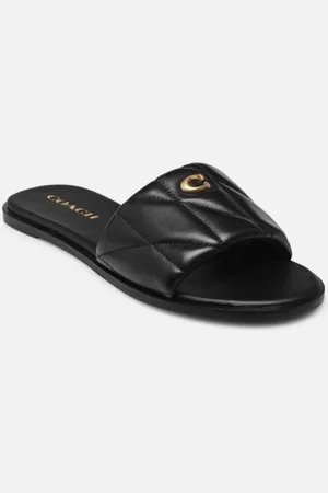 Coach Mules et sabots Holly Quilted Leather Sandal pour Femme