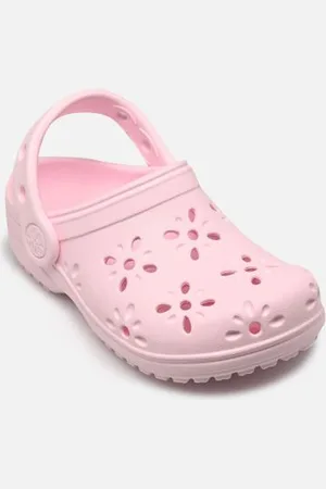 Crocs Sandales et nu-pieds Classic Floral Cut Out Clog K pour Enfant