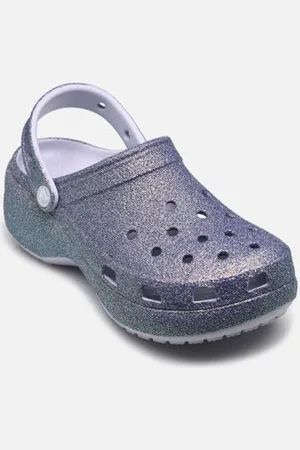 Crocs Mules et sabots Platform Irid Glitter Clog pour Femme