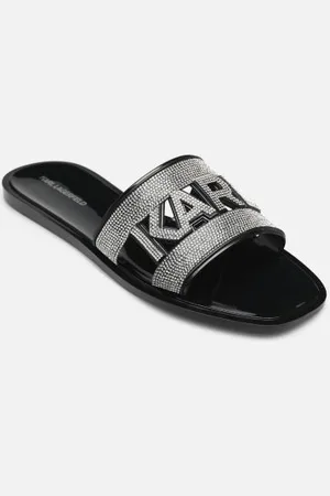 Karl Lagerfeld Mules et sabots JELLY III Sparkle Cut-Out pour Femme