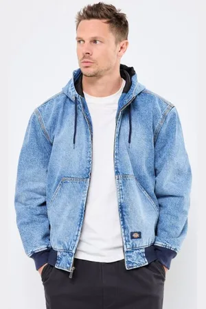 Dickies Vêtements HOODED DENIM JACKET