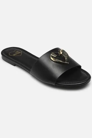 Moschino Mules et sabots Heart Sculpture JA28161G0M pour Femme