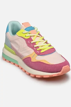 victoria Baskets Luna nylon & Serraje pour Femme