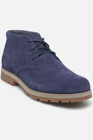 Timberland Bottines et boots BRIT MID LACE BOOT NAVYS pour Homme