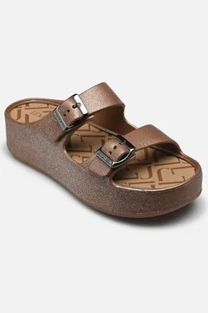 LEMON JELLY Mules et sabots Giulietta Bronzo Metal pour Femme