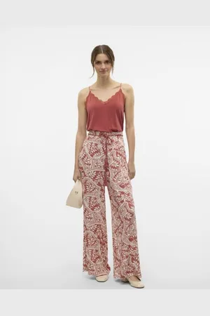 VERO MODA Vêtements VMBALI HW WIDE PANTS WVN BTQ GA