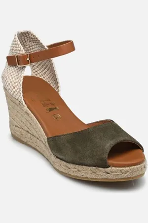La maison de l&#39;espadrille Espadrilles COMPENSE BRIDE BO pour Femme