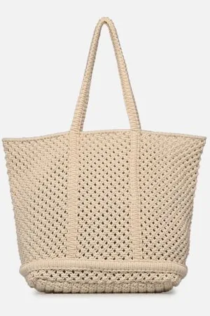 Vanessa Bruno Sacs à main Cabas L Crochet pour Sacs