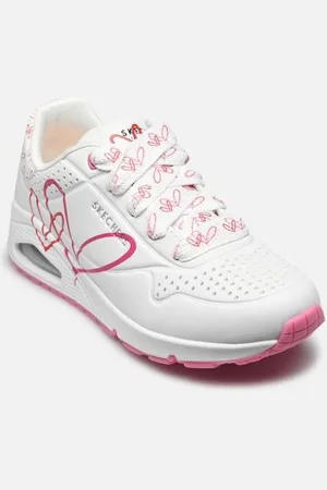 Skechers Baskets Uno - Twin Hearts Goldcrown pour Femme