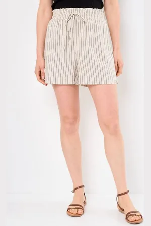 VERO MODA Vêtements VMMYMILO HW PAPERBAG SHORTS WVN GA