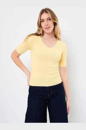 N&#252;mph Vêtements NUAYELET SS PULLOVER CROPPED