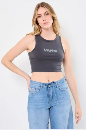 Vans Vêtements Blur Fitted Crop Tank