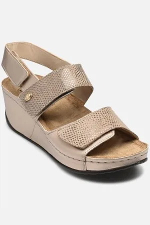 Scholl Sandales et nu-pieds ABERDEEN WEDGE SANDAL COMFORT pour Femme