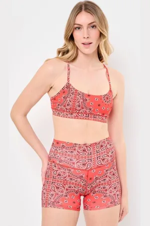 Arizona Love Vêtements Yoga Bra Red Bandana
