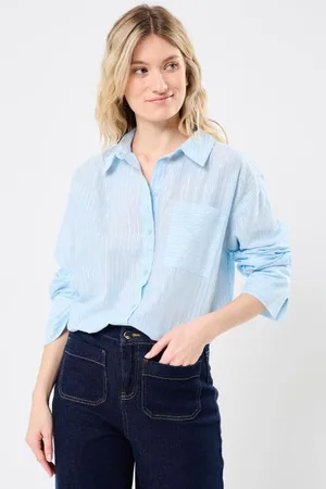 VERO MODA Vêtements VMPAULINE LS SHIRT WVN GA
