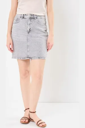 VILA Vêtements VIKAJA JAF DENIM SKIRT- NOOS