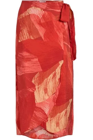 VILA Vêtements VIDOLIRA ELA HW MIDI SHARONG SKIRT