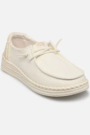Hey dude Baskets Wendy Espadrille Woven pour Femme