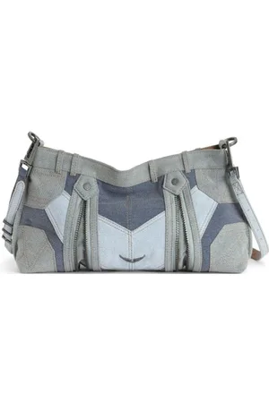 Zadig & Voltaire Sacs à main Sunny Moody Denim Patchwork pour Sacs