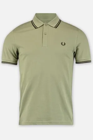 Fred Perry Vêtements Twin Tipped Shirt