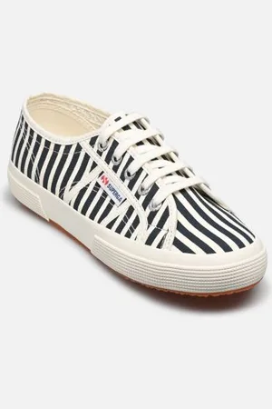 Superga Baskets 2750 Stripes Print W pour Femme