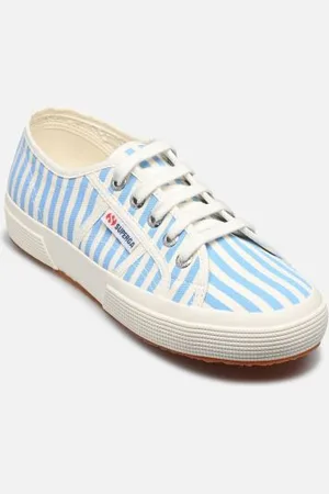 Superga Baskets 2750 Stripes Print W pour Femme