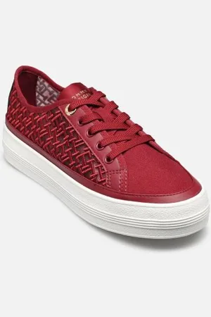 Tommy Hilfiger Baskets VULC EMBROIDERED SNE pour Femme