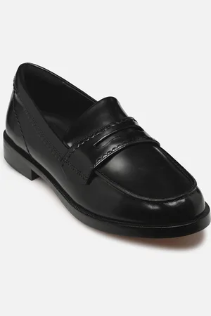 Semelle Caoutchouc Souple Clarks Georgia Mocassins Femme Cuir