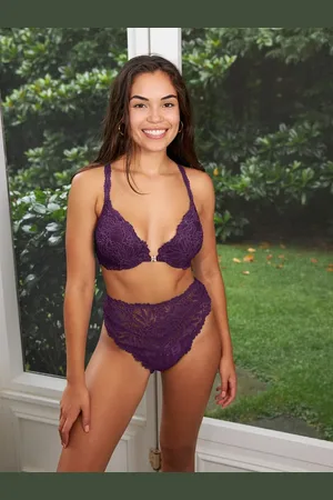 Savage X Fenty Romantic Corded Lace Push-Up Bra