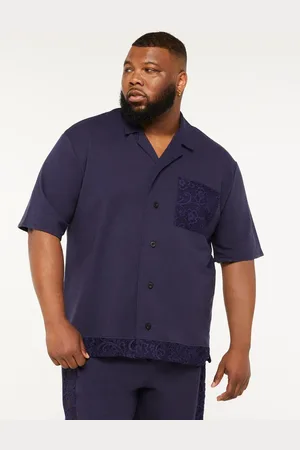 Savage X Fenty Framed In Denim Sleep Shirt