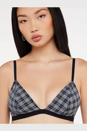 Savage X Fenty Remixed Plaid Bralette
