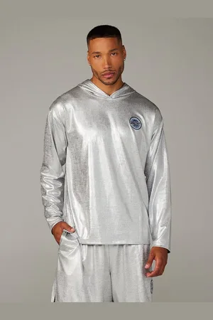 Savage X Fenty Chain Reaction Hooded Long-Sleeve Tee