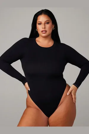 Savage X Fenty Seamless Long-Sleeve Bodysuit Teddy