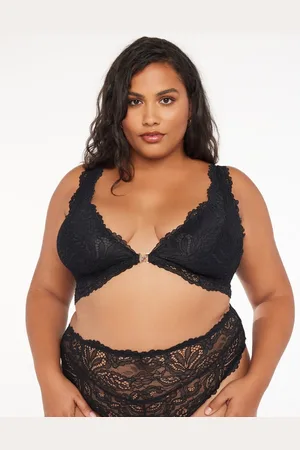 Savage X Fenty Romantic Corded Lace Front-Closure Bralette