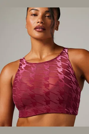 Savage X Fenty Risque Taker Houndstooth Medium-Impact Sports Bra