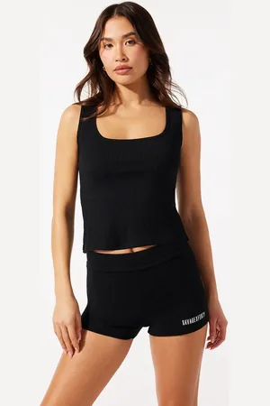 Savage X Fenty Essential Heavy Rib Square-Neck Tank